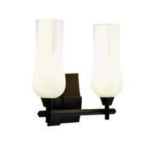 ELK Home 8176-MB-MO - Fleur 14.75'' Wide 2-Light Vanity Light - Matte Black