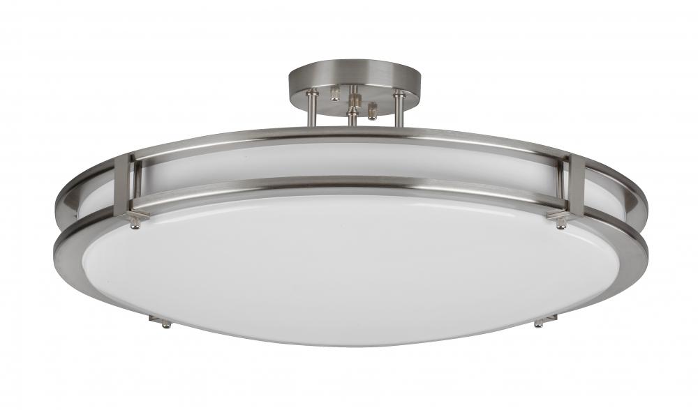 Carlisle 12" LED Semi-Flush