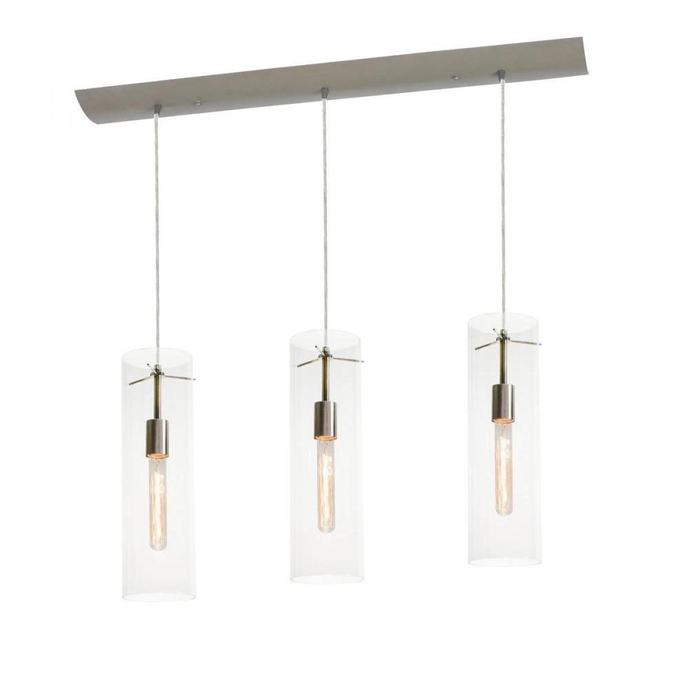 View 3 Light Linear Pendant