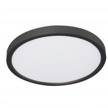 AFX Lighting, Inc. EGRF12LAJD1BK - Edge 12 Round LED Flush Mount