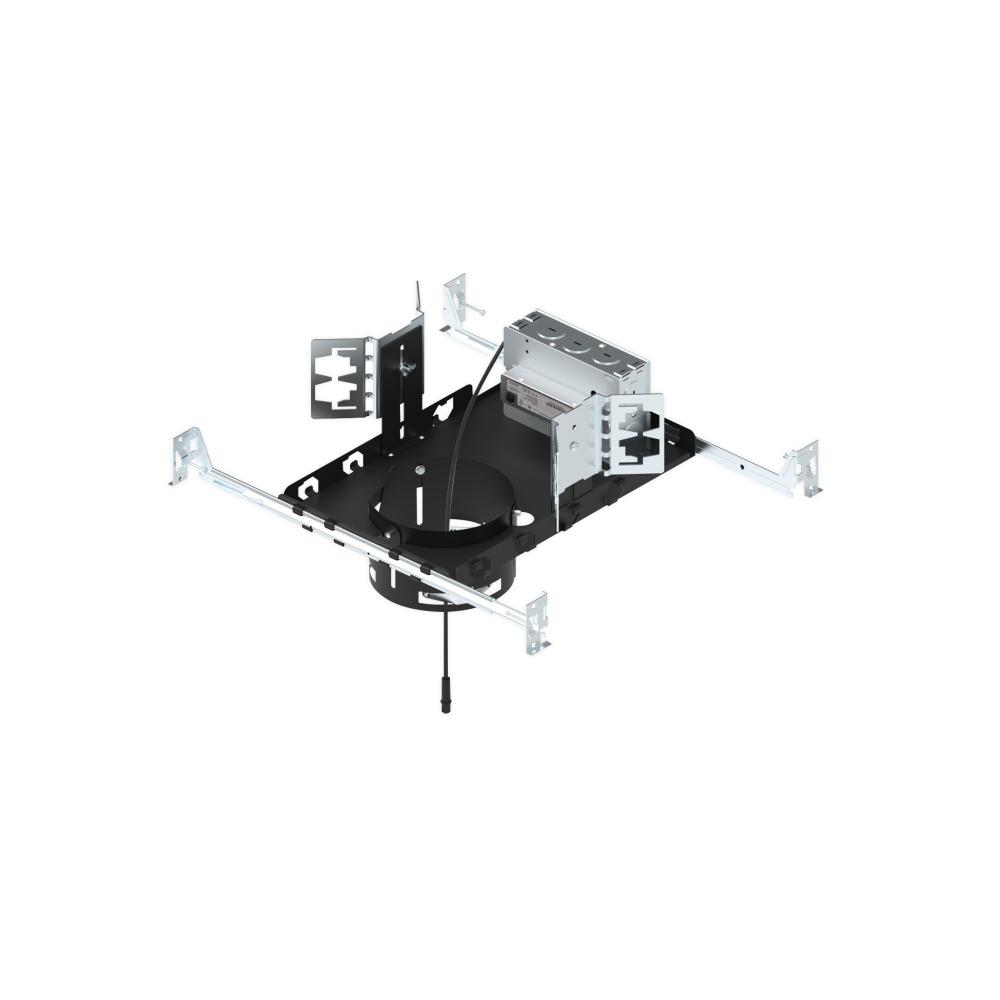 4" Sapphire III Non-IC New Construction Housing, 38W / 3500lm, 120V Input, Phase Dimming