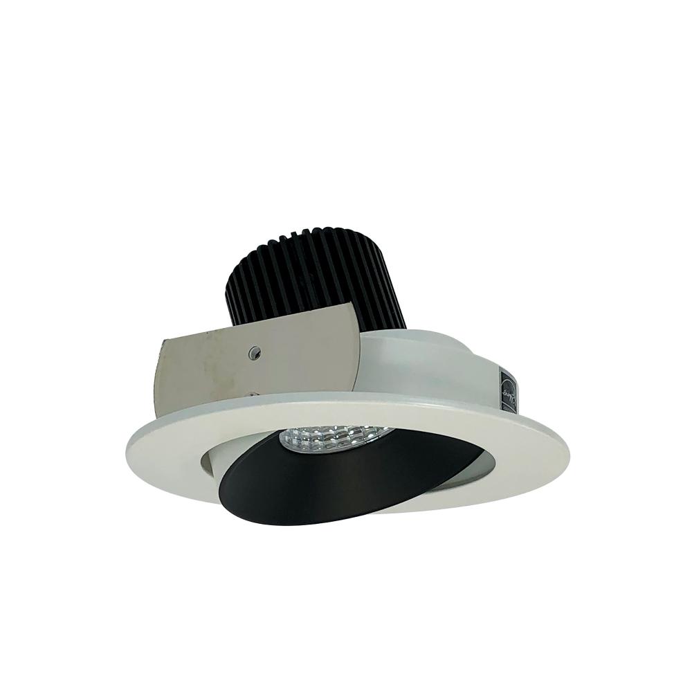 4" Iolite LED Round Adjustable Cone Reflector, 1000lm / 14W, 2700K, Black Reflector / White