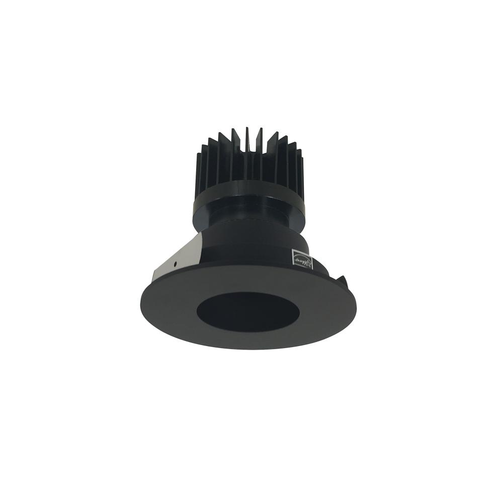 4" Iolite LED Round Pinhole, 1500lm/2000lm/2500lm (varies by housing), 3000K, Black Pinhole /