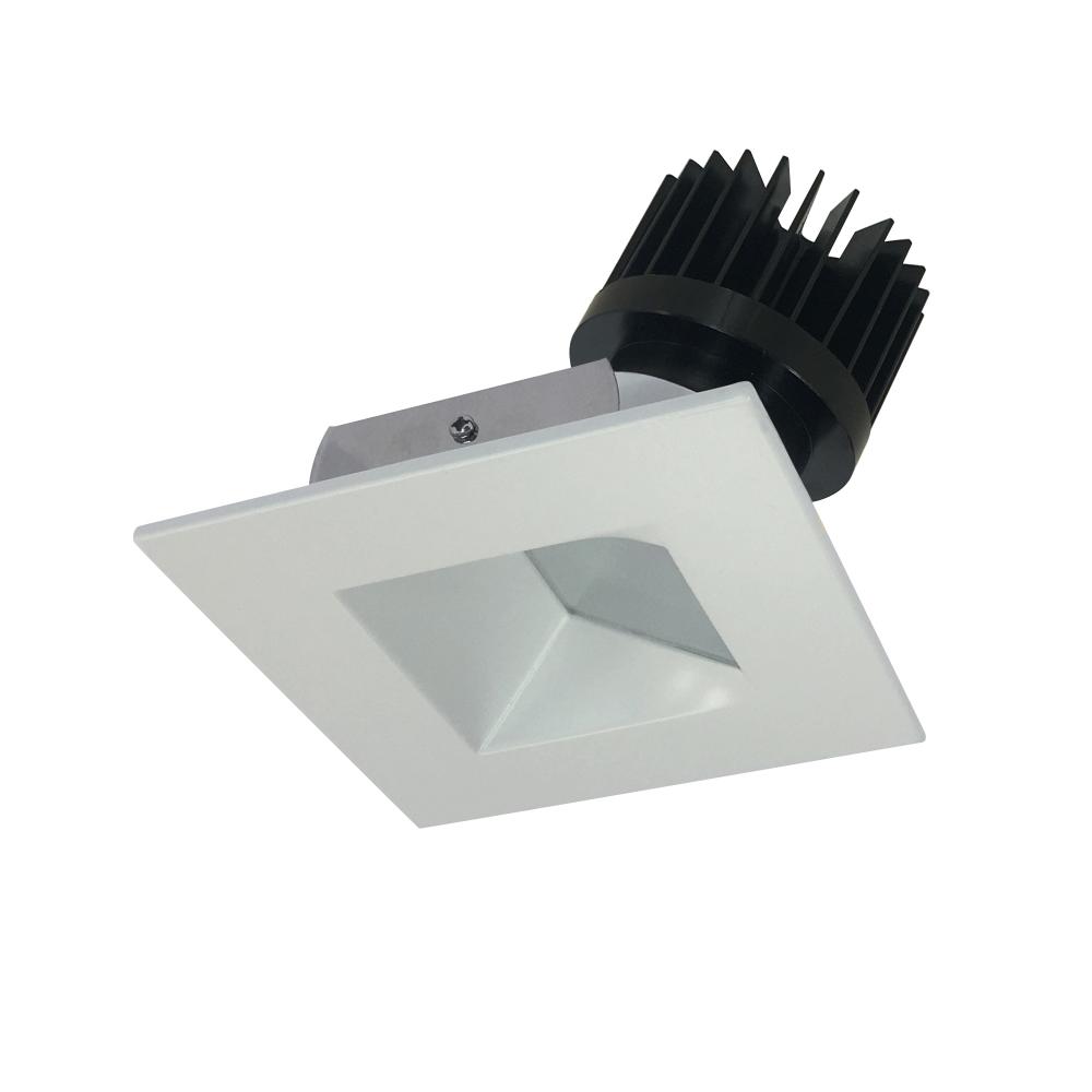 4" Iolite LED Square Wall Wash, 1500lm/2000lm (varies by housing), Comfort Dim, White Reflector