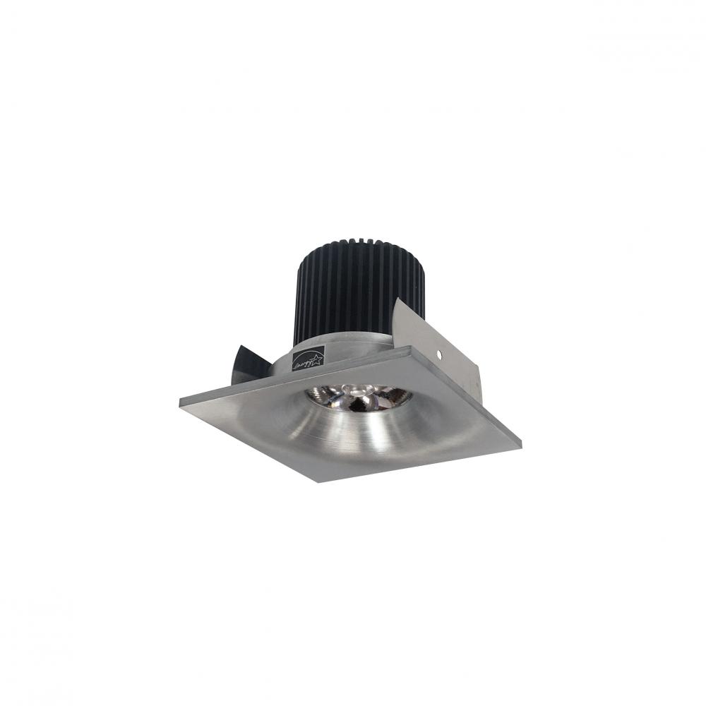 2" Iolite LED Square Bullnose, 10-Degree Optic, 800lm / 12W, 3500K, Natural Metal Finish