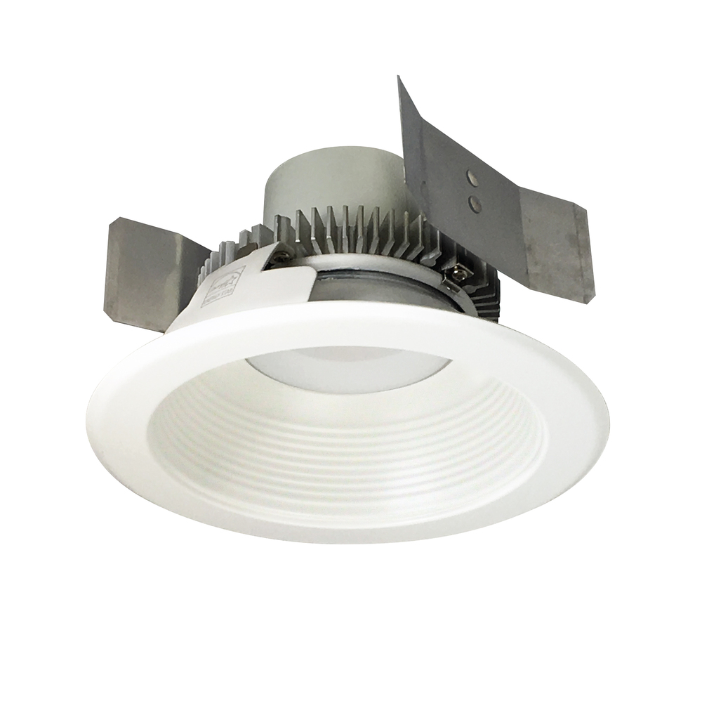 5" Cobalt Click LED Retrofit, Baffle, 1000lm / 12W, 3500K, Matte Powder White Baffle / Matte