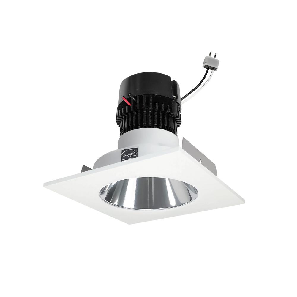 4" Pearl Low Voltage LED Square Retrofit Reflector with Round Aperture, 1150lm / 11W, 3000K,