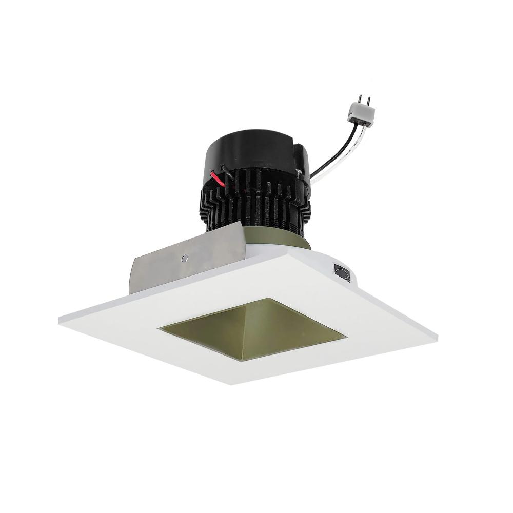 4" Pearl Low Voltage LED Square Retrofit Reflector with Square Aperture, 1100lm / 11W, 3000K,