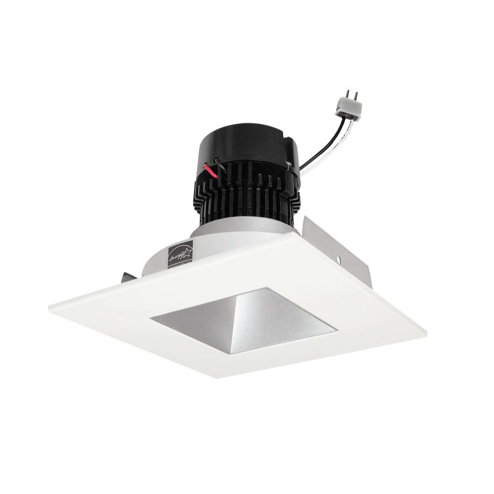 4" Pearl Low Voltage LED Square Retrofit Reflector with Square Aperture, 1100lm / 11W, 2700K,