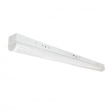 Nora NLSTR-8L1334W/MS - 92.75" LED Tunable Strip Light, 8000lm / 65W, Selectable CCT (30/35/40K), White finish, 120-277V