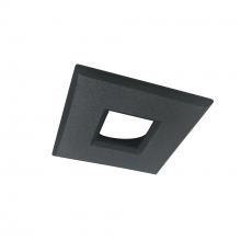 Nora NM1-SSSB - 1" Square M1 Stainless Steel Trim, Black