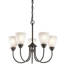 Kichler 43638OZL18 - Chandelier 5Lt LED