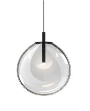 Sonneman SKU 2990.25C-MED - LED Single Pendant 12 inch clear glass