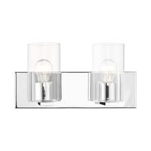 Livex Lighting 16552-05 - 2 Lt Polished Chrome Bath Vanity