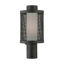 Livex Lighting 20684-14 - 1 Lt Textured Black Post Light