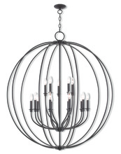 Livex Lighting 46690-07 - 15 Light Bronze Foyer Chandelier