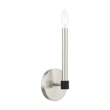 Livex Lighting 46881-91 - 1 Lt Brushed Nickel Wall Sconce