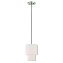 Livex Lighting 51040-91 - 1 Lt BN Mini Pendant