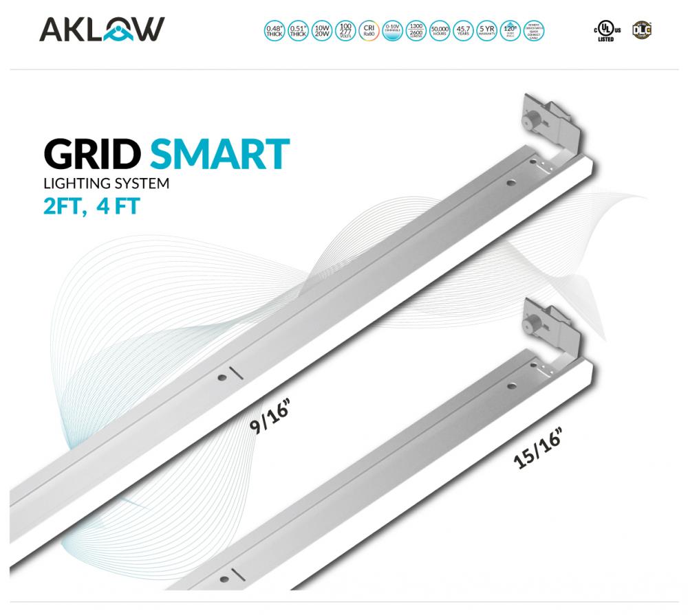 T Grid 2' LED