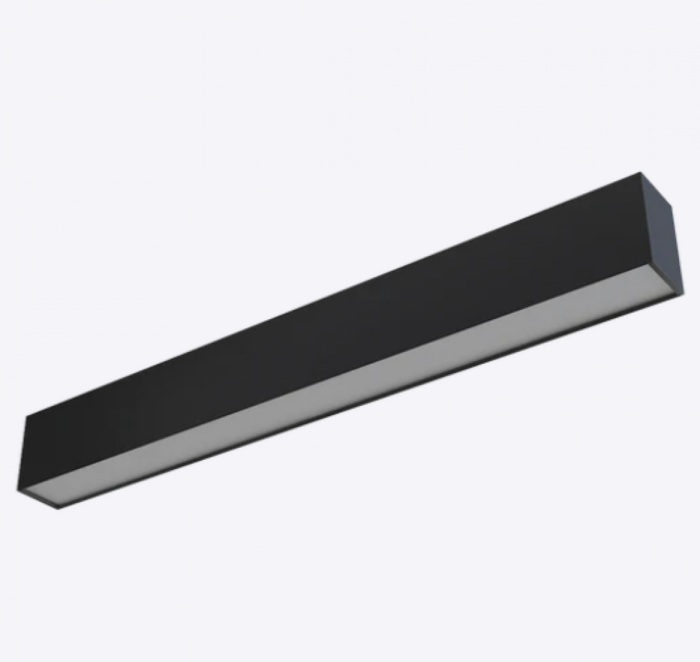 2' ARCHITECTURAL LINKABLE LINEAR 3 CCT/3 WATTAGE/UP-DOWN SELECTABLE - BLACK