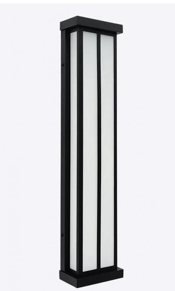 24" VERTICAL LIGHT DESIGNER WALL SCONCE - CCT SELECTABLE