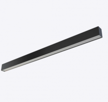 Luxrite LR42611 - 4' ARCHITECTURAL LINKABLE LINEAR 3 CCT/3 WATTAGE/UP-DOWN SELECTABLE - BLACK