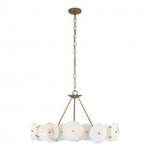 Varaluz 370C06HG - Cosmos 6-Lt Chandelier - Havana Gold