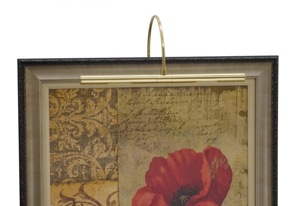 Advent Profile 16" Polished Brass Plug-In Picture Lights