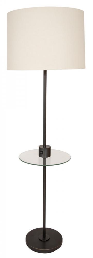 Brandon Floor Lamps with USB Port in Oil Rubbed Bronze