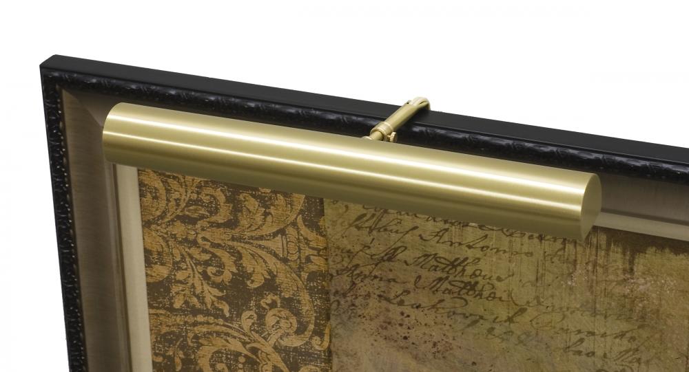 Contemporary 16" Satin Brass Plug-In Picture Lights