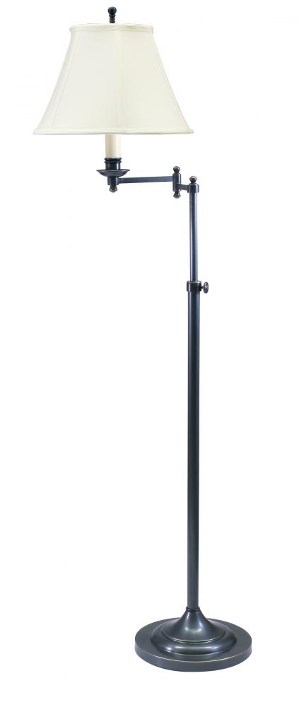 Club Adjustable Oil Rubbed Bronze Floor Lamps