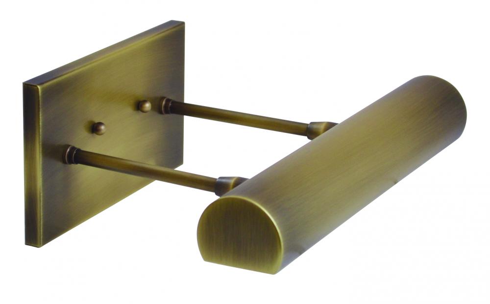 Direct Wire Classic Contemporary LED 12" Antique Brass Plug-In Picture Lights