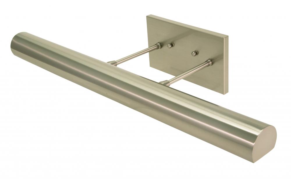 Direct Wire Classic Contemporary LED 24" Satin Nickel Plug-In Picture Lights
