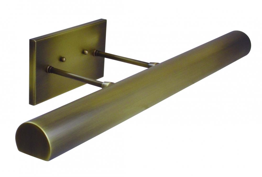 Direct Wire Classic Contemporary LED 24" Antique Brass Plug-In Picture Lights