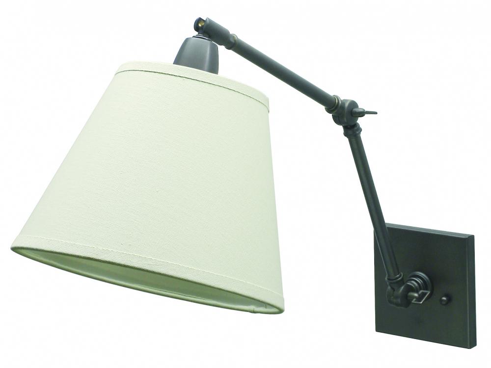 Direct Wire 20" Oil Rubbed Bronze Library Lamp