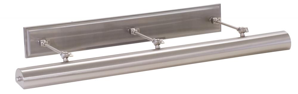 Direct Wire Oxford 42" Satin Nickel LED Plug-In Picture Lights
