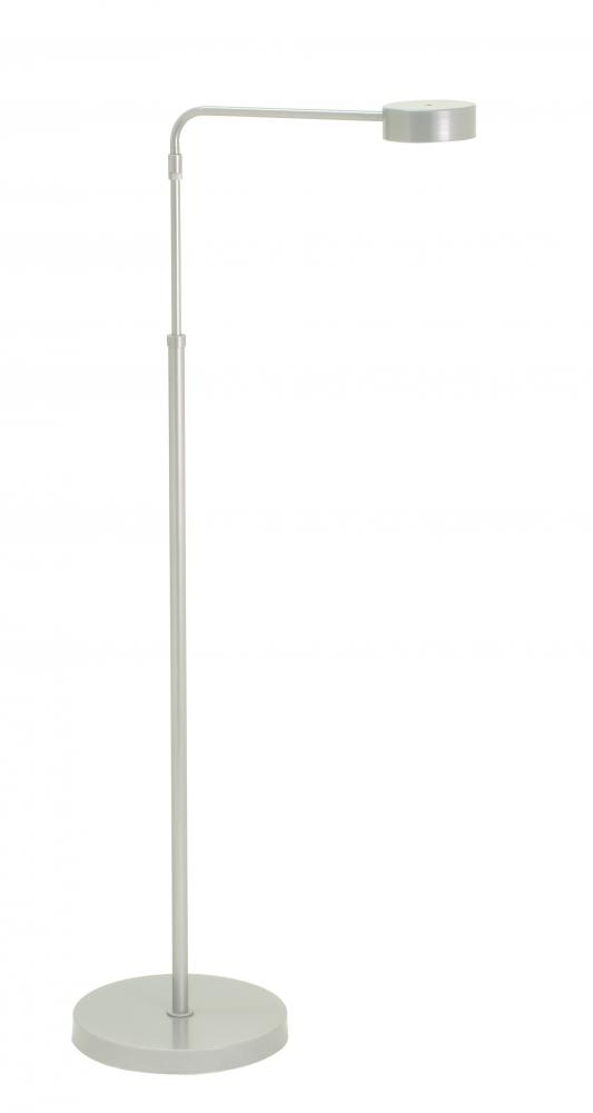 Generation Adjustable LED Floor Lamps in Platinum Gray