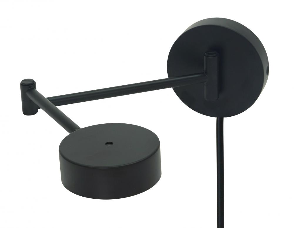 Generation Swing Arm LED Wall Lamp in Black