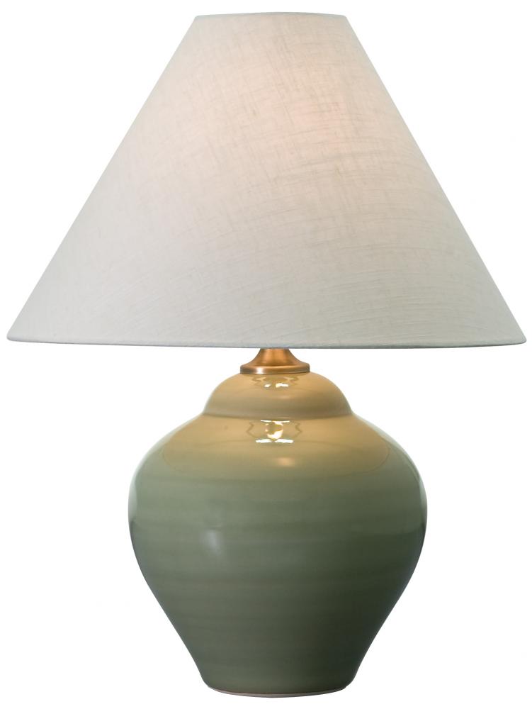 Scatchard 21.5" Stoneware Table Lamps in Green Matte