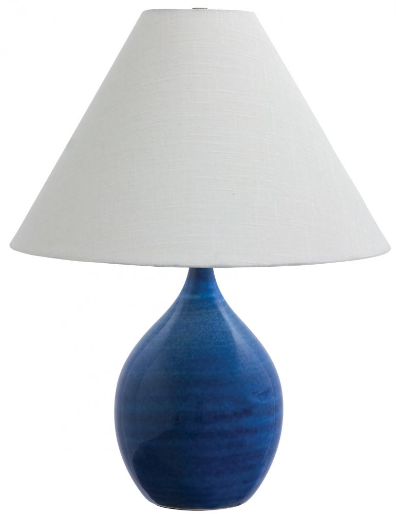 Scatchard 22.5" Stoneware Table Lamps in Brown Gloss