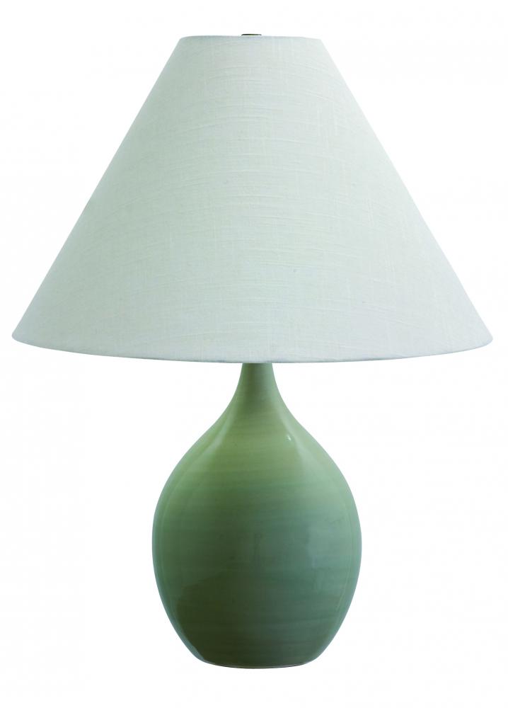 Scatchard 22.5" Stoneware Table Lamps in Celadon