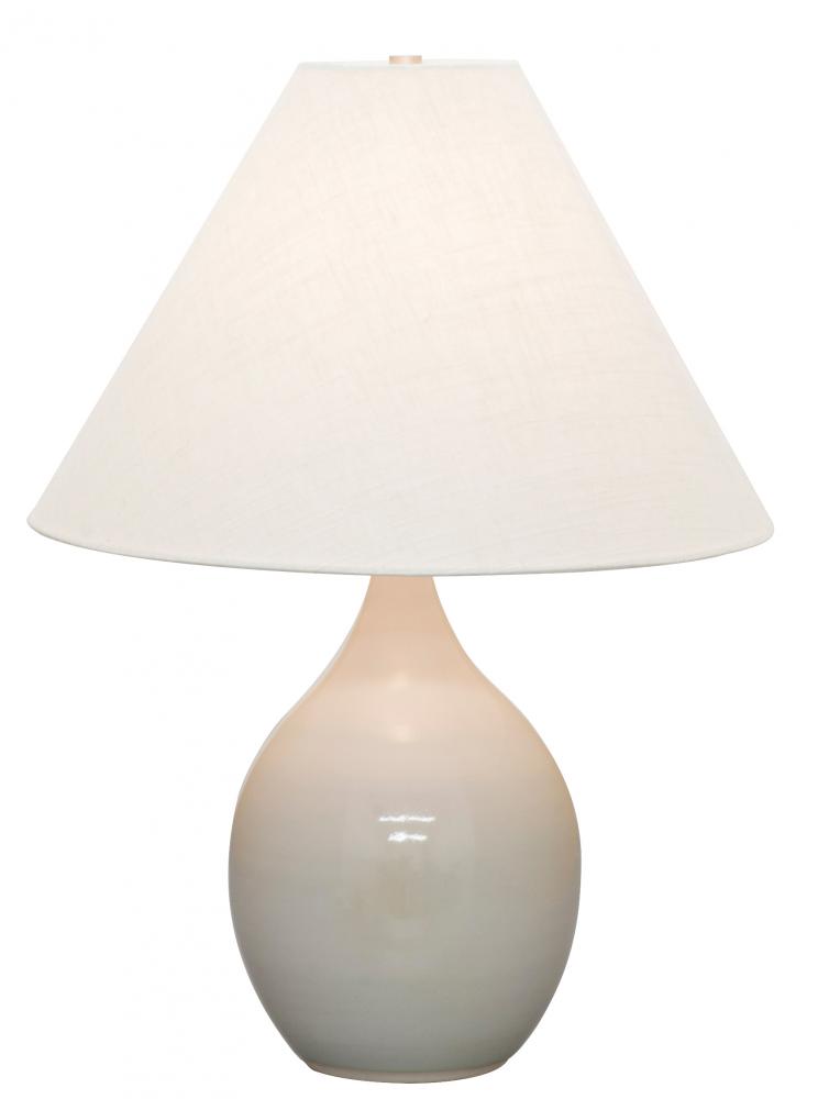 Scatchard 22.5" Stoneware Table Lamps in Gray Gloss