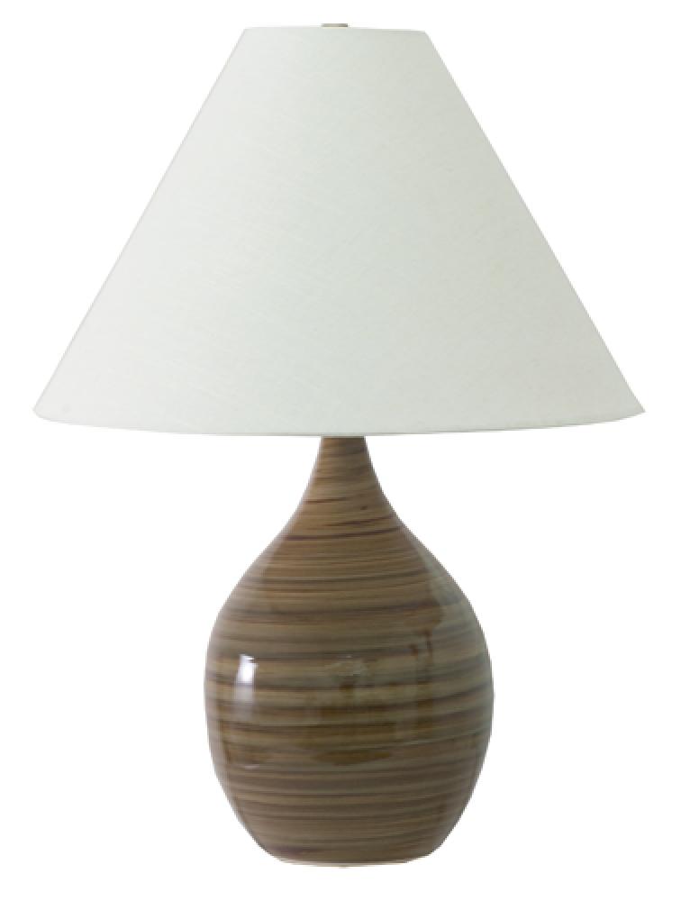 Scatchard 22.5" Stoneware Table Lamps in Tigers Eye