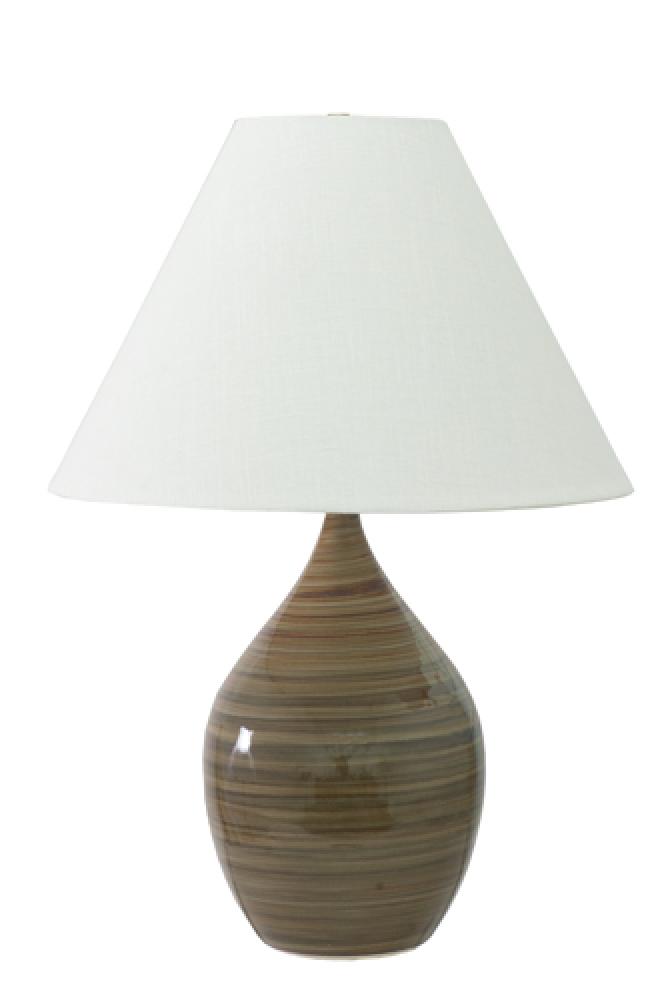 Scatchard 28" Stoneware Table Lamps in Tigers Eye