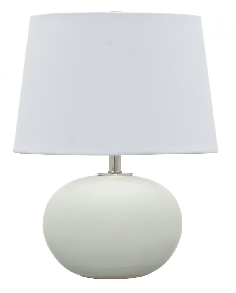 Scatchard 17" Stoneware Table Lamps in White Matte