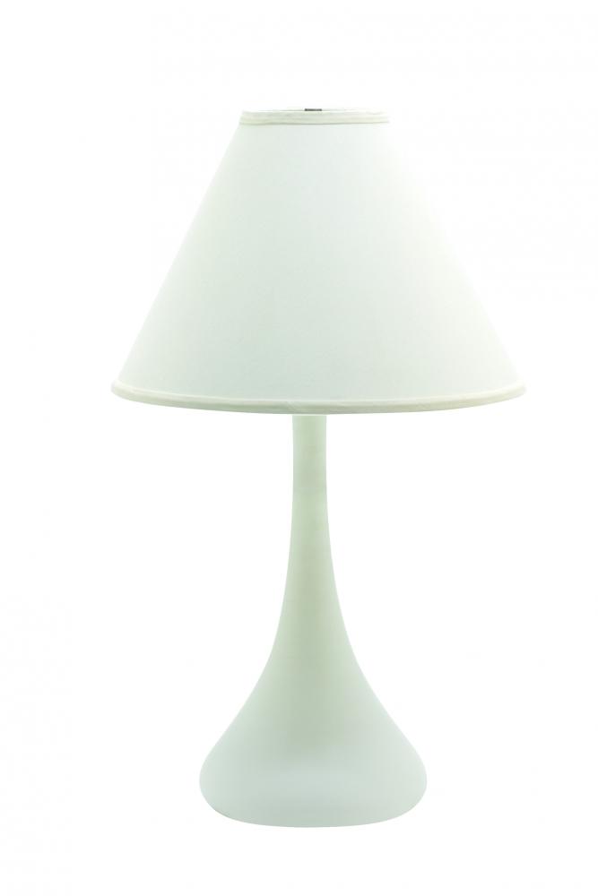 Scatchard 26" Stoneware Table Lamps in White Matte