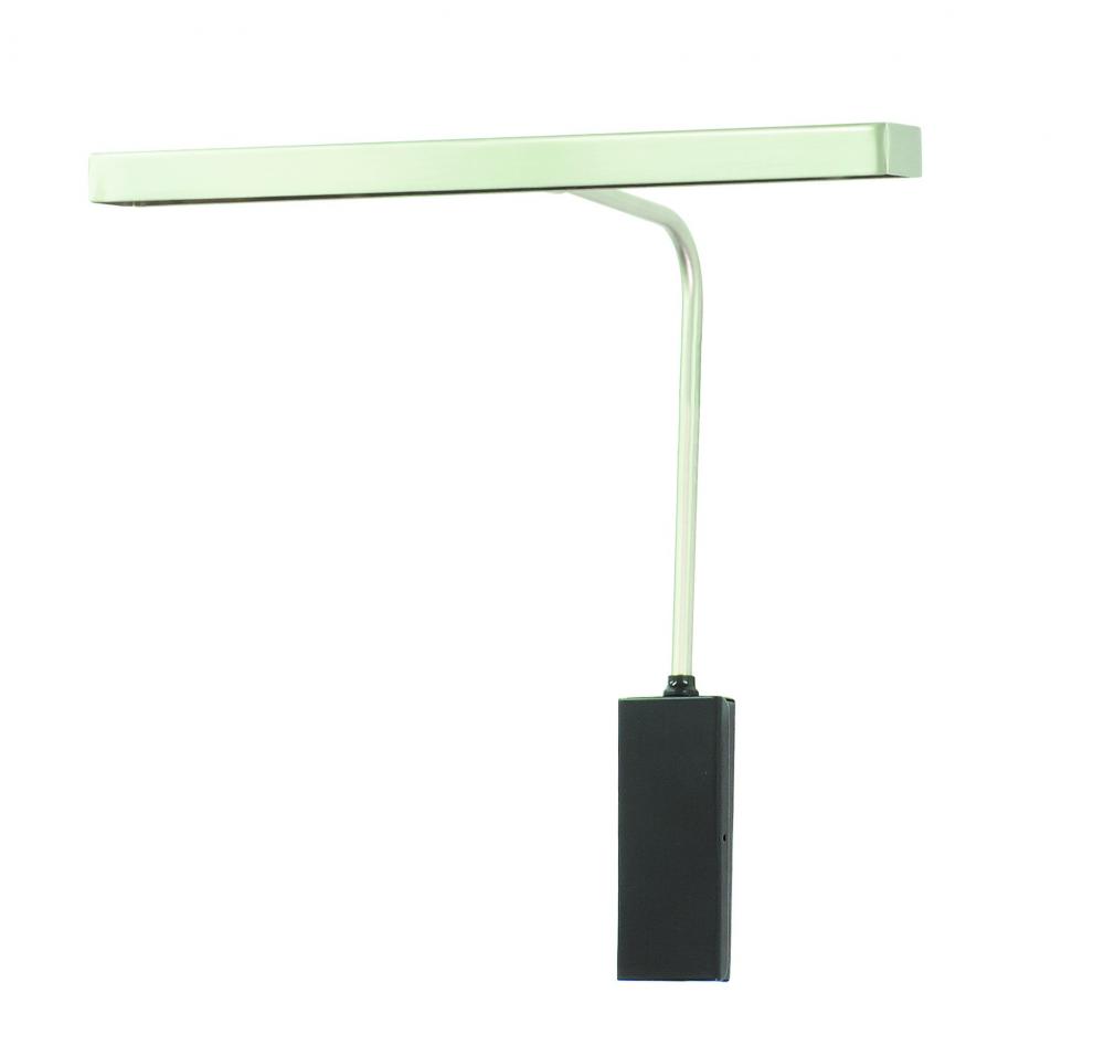 Horizon 12" LED Plug-In Picture Lights in Satin Nickel
