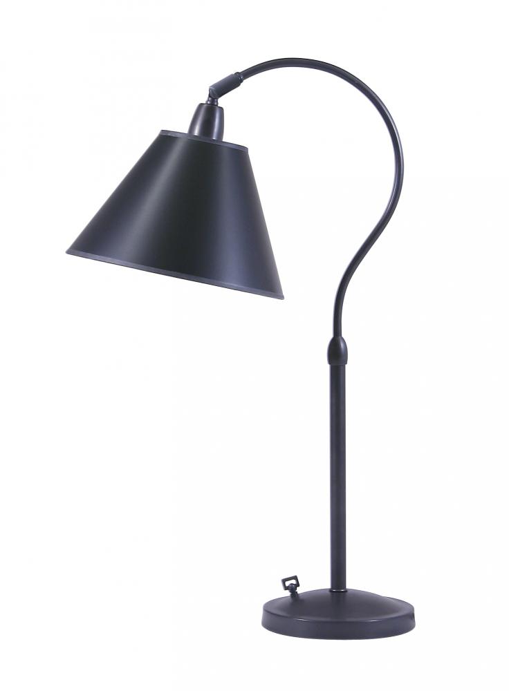 Hyde Park Table Lamps Oil Rubbed Bronze W/Black Parchment