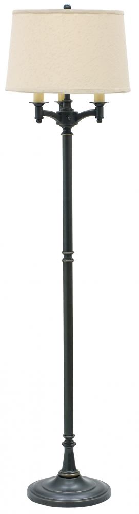 Lancaster 62.75" Oil Rubbed Bronze Six Way Floor Lamps