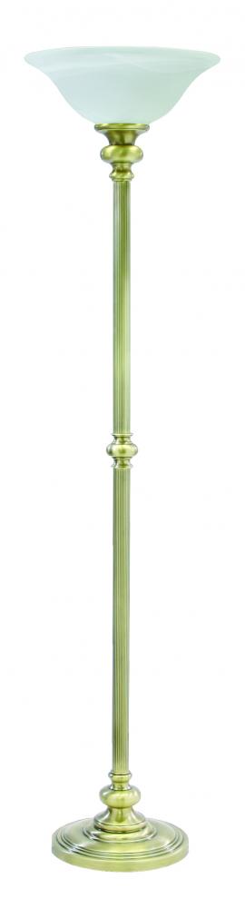 Newport 68.75" Floor Lamps Antique Brass